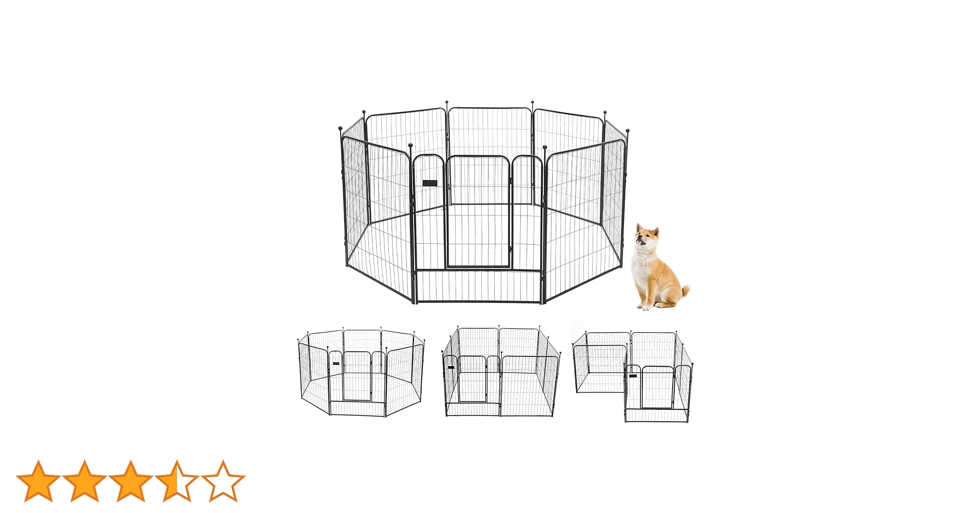 Amazon | PETTOM 犬 サークル ペットフェンス ペットケージ 犬